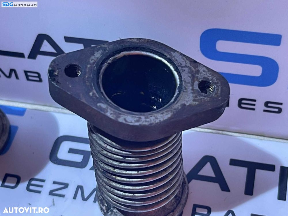 Set Teava Tevi Conducta Conducte Racord Racorduri Racitor Gaze EGR Peugeot Partner 2.0 HDI 1996 - 2008 Cod 96319679 - 5