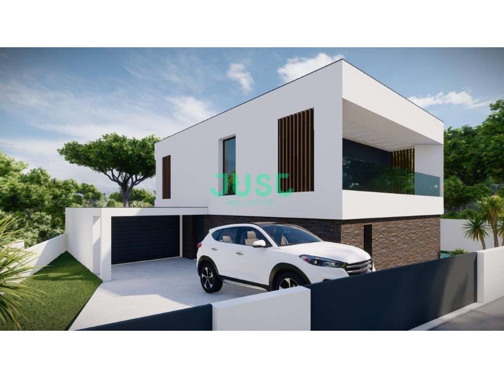Moradia isolada, T4 com piscina e garagem na Charneca da Caparica - Grande imagem: 2/23