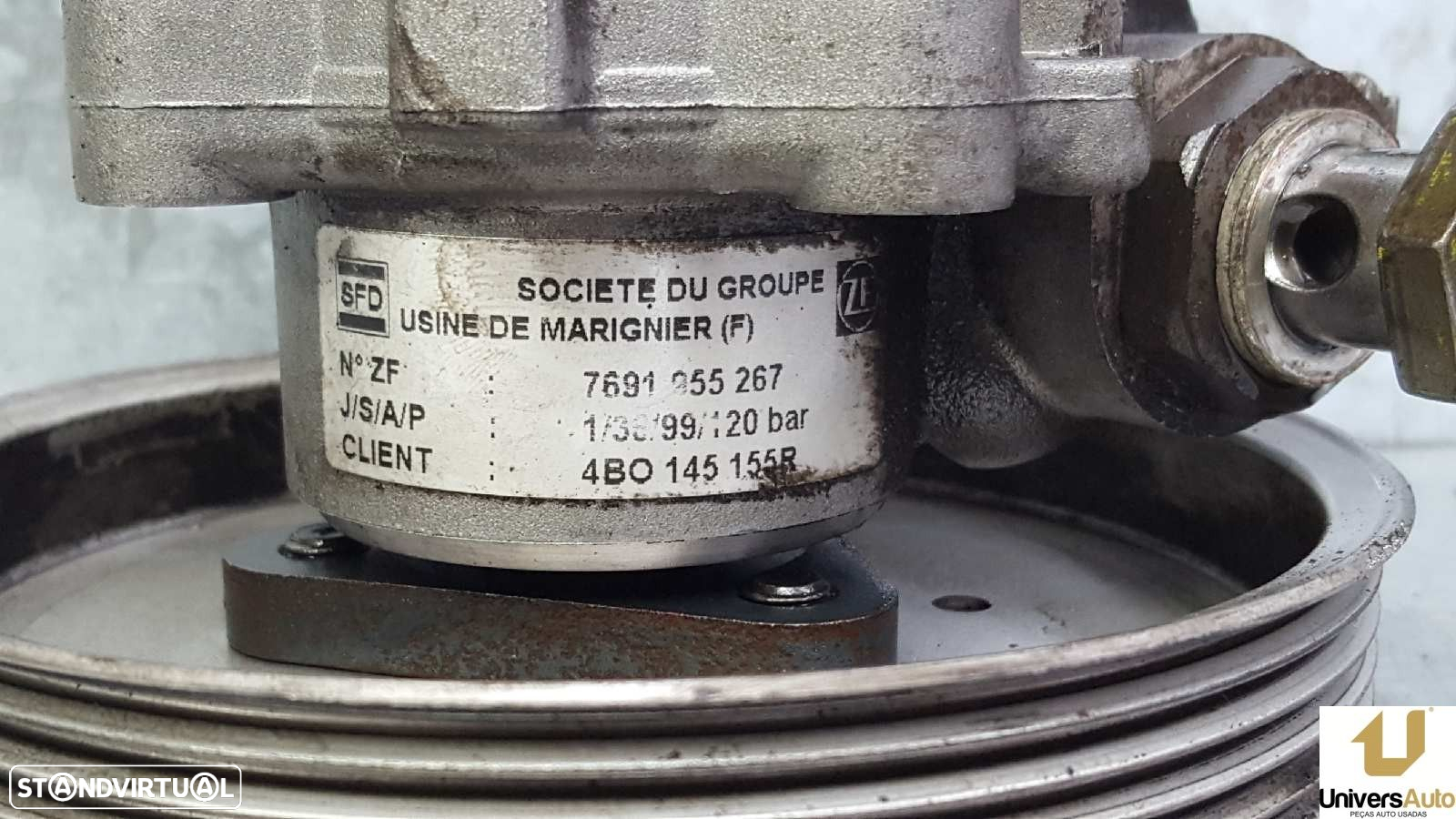 BOMBA DIREÇÃO AUDI A6 1999 -4B0145155RV - 4