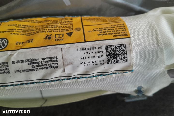 Airbag cortina stanga 1K0880741B 1K0880741B Volkswagen VW Golf 5 [200 - 5
