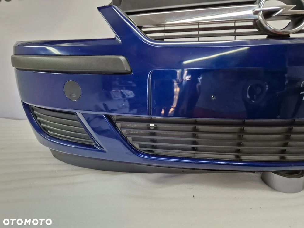 OPEL CORSA C LIFT 03- KOMPLETNY ZDERZAK PRZEDNI PRZÓD , GRANATOWY METALIK , NR AUKCJI NZ715 - 12