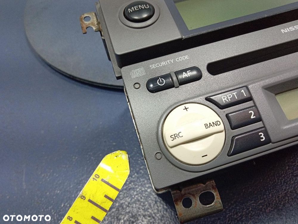 NISSAN MICRA K12 RADIO FABRYCZNE CD OEM WYŚWIETLACZ 7642346318 - 9