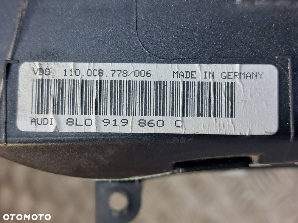 ZESTAW STARTOWY AUDI A3 8L 1.6 8V 06A906019E 1J0419959 8L0919860C - 7