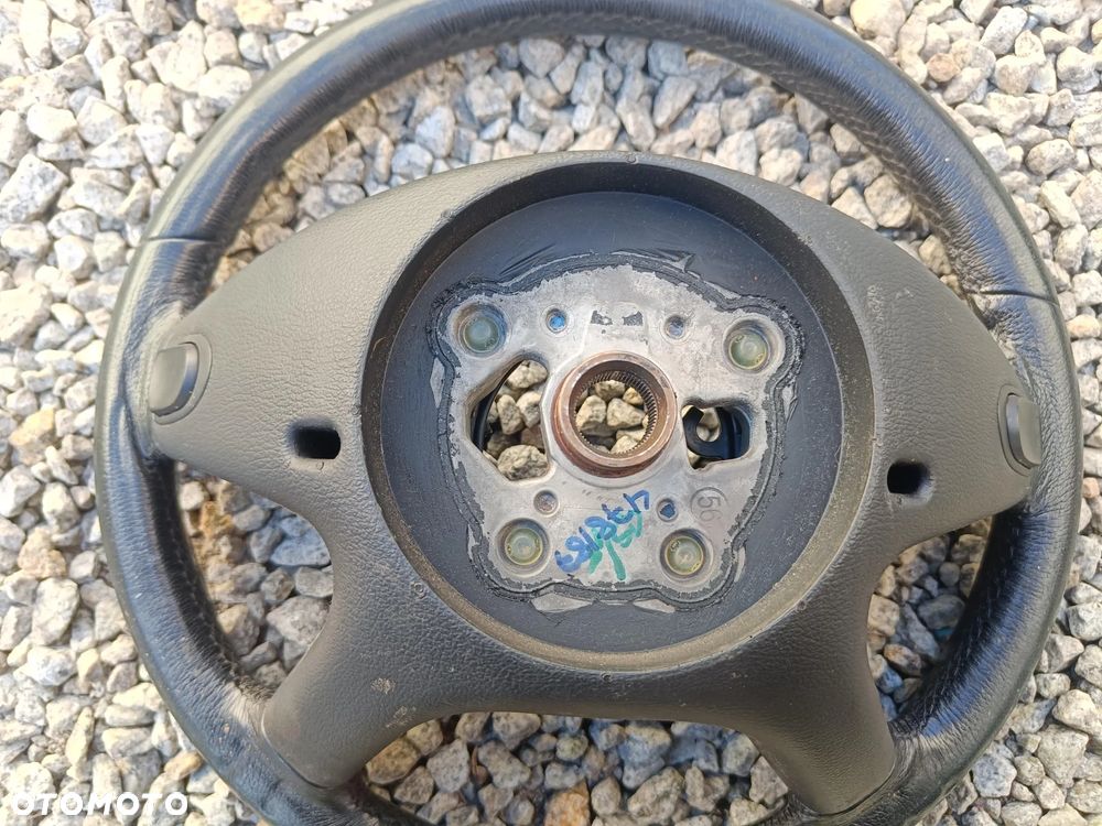 MERCEDES W164 ML X164 GL W251 KIEROWNICA CZARNA SKÓRZANA ŁOPATKI - 10