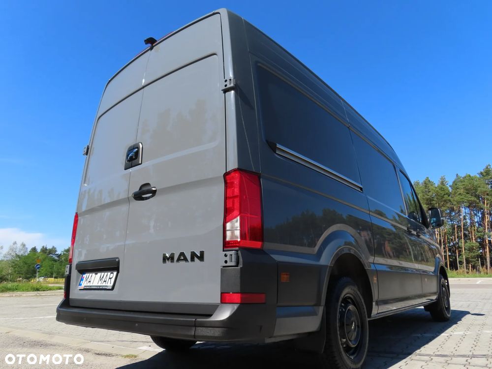 MAN TGE 3.180 2.0 TDI 180 KM Furgon Blaszak L3H3 Standard / Dach Wysoki Rozstaw Osi 3640 mm 1248 Kg Ładowność Fotel ergoActive Z Masażem Kamera Parkowania Tempomat Stan Jak Nowy UNIKAT GOTOWY DOSTEPNY POLECAM - 10