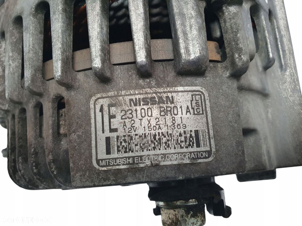 ALTERNATOR Nissan Juke Qashqai 1.6 16v 23100-BR01A A2TX2181 150A - 8
