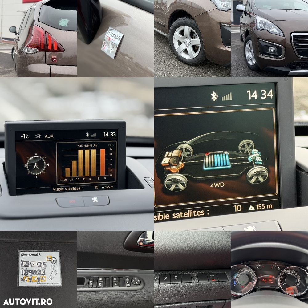 Peugeot 3008 HYbrid4 88g/85g - 8