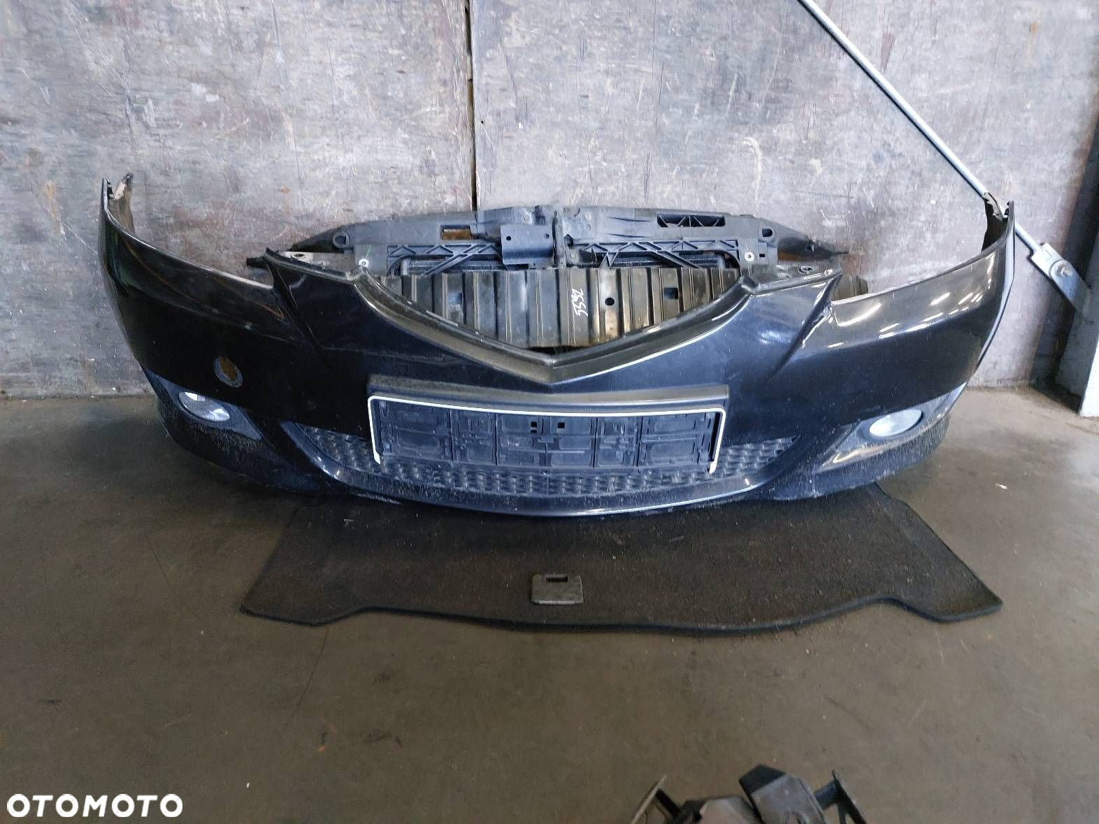 ZDERZAK LAMPA PRAWY + LEWY PRZÓD PAS PRZEDNI MAZDA 3 I 16W - 4