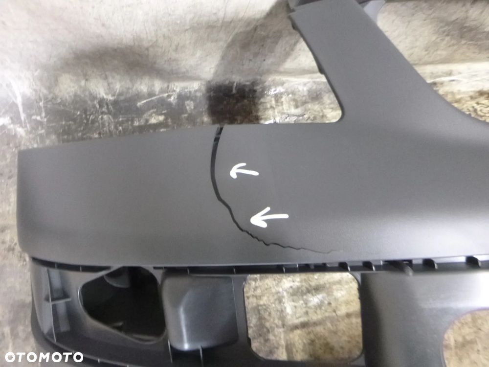 volkswagen transporter t5 04r- zderzak przód nowy przedni z uszkodz - 5