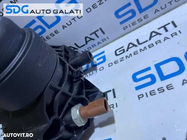 Corp Carcasa Filtru Ulei Suport Termoflot VW Touran 2.0 TDI CRVA CYKB DFEA DFEB 2012 - Prezent Cod 03N115389A - 3