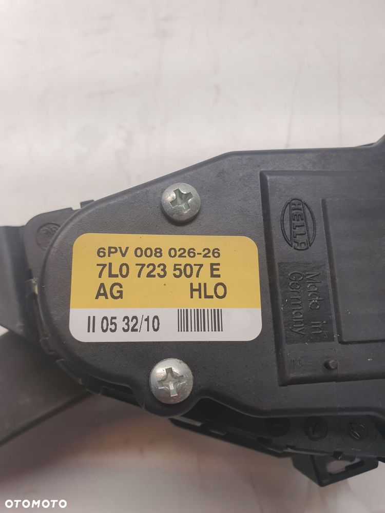 POTENCJOMETR PEDAŁU GAZU AUDI Q7 LIFT 7L0723507E - 3