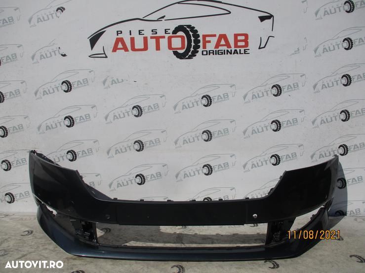 Bara fata Skoda Fabia 3 Facelift an 2018-2019-2020-2021 Gauri pentru 4 senzori - 1