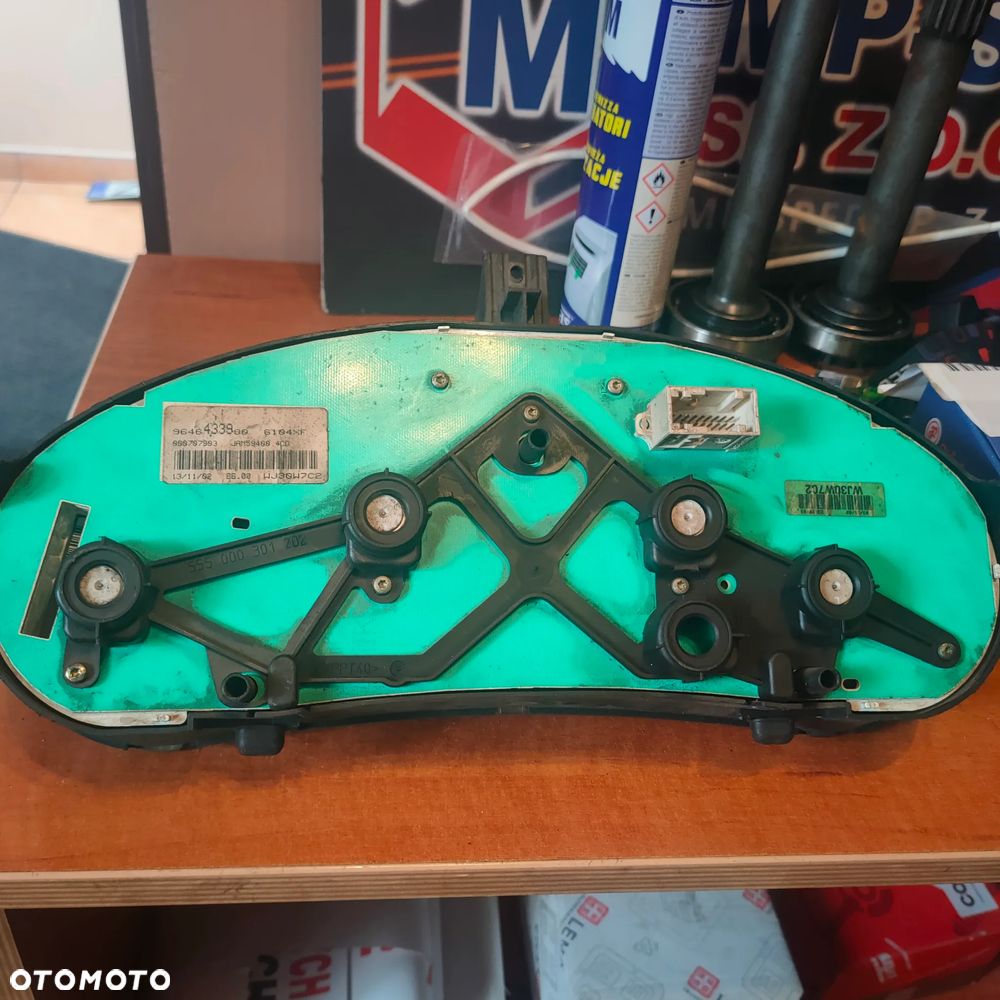 BERLINGO I LICZNIK ZEGARY 2,0HDI LIFT 9646433980 - 3