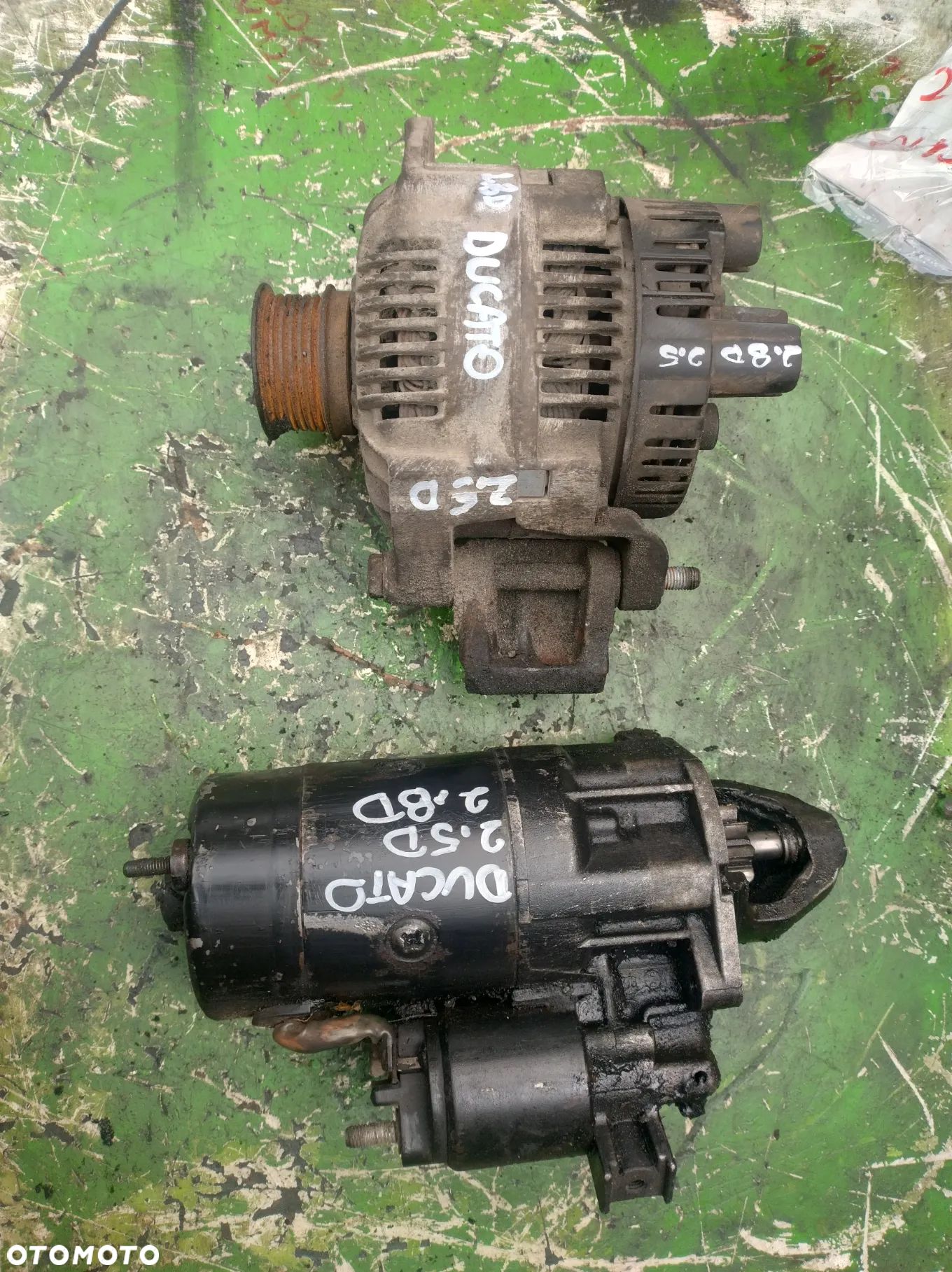 FIAT Ducato 2,5d  2,8d  alternator rozrusznik - 1