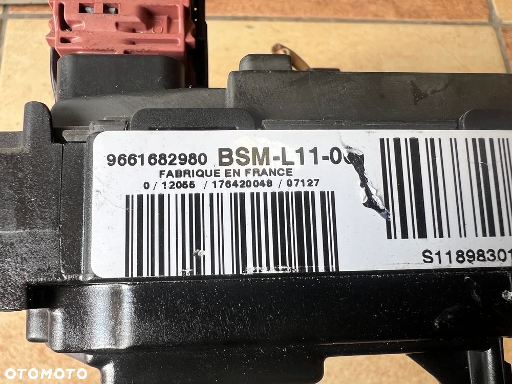 MODUŁ STEROWNIK SKRZYNKA BEZPIECZNIKÓW BSM L11 PEUGEOT CITROEN 9661682980 - 2