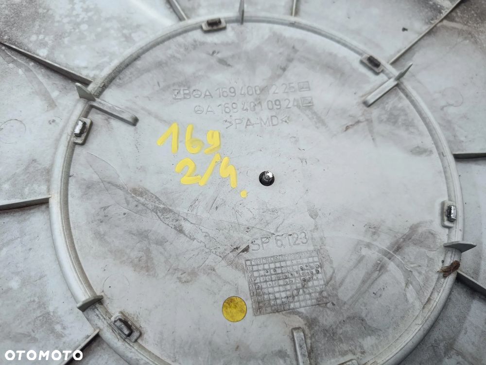 MERCEDES W169 KOŁPAK 16 CALI ORYGINAŁ A1694001225 - 7