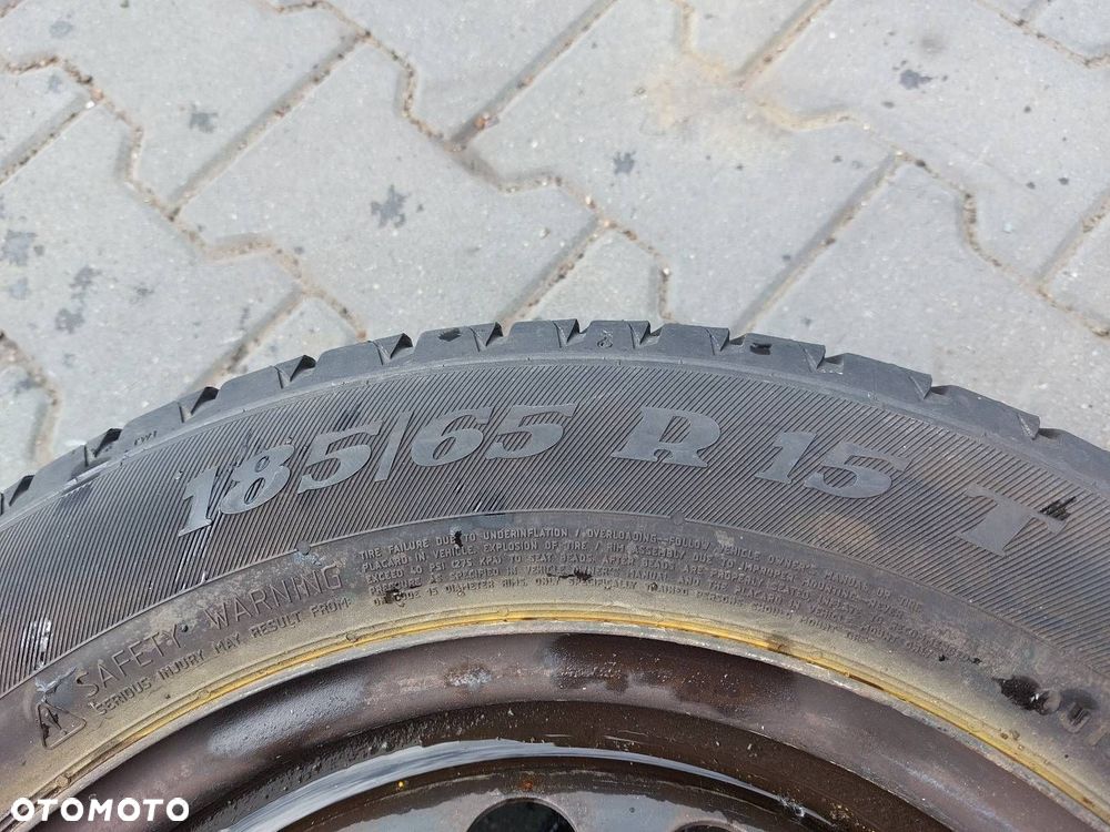 KOŁA FELGI OPONY LETNIE 2 SZT 4x100 6Jx15 ET49 FI56,6 185/65R15 OPEL - 5