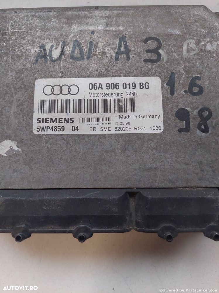 Calculator ECU AUDI A3 (8L1) [ 1996 - 2006 ] OEM 06a906019bg - 2