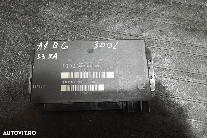 Modul confort 8E0959433AT 8E0959433AT Audi A4 B6 [2000 - 2005] Avant - 1