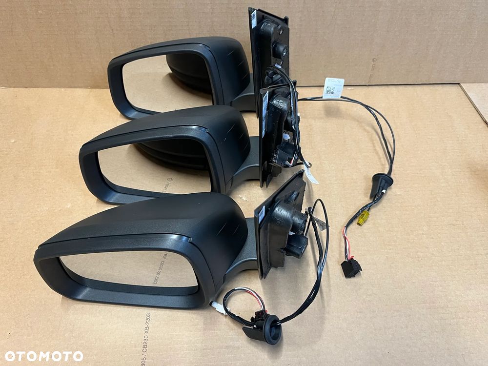 LUSTERKO VW CADDY 2K7 FORD TRANSIT CONNECT III LEWE 5 PIN ANTENA CZARNY MAT - 2