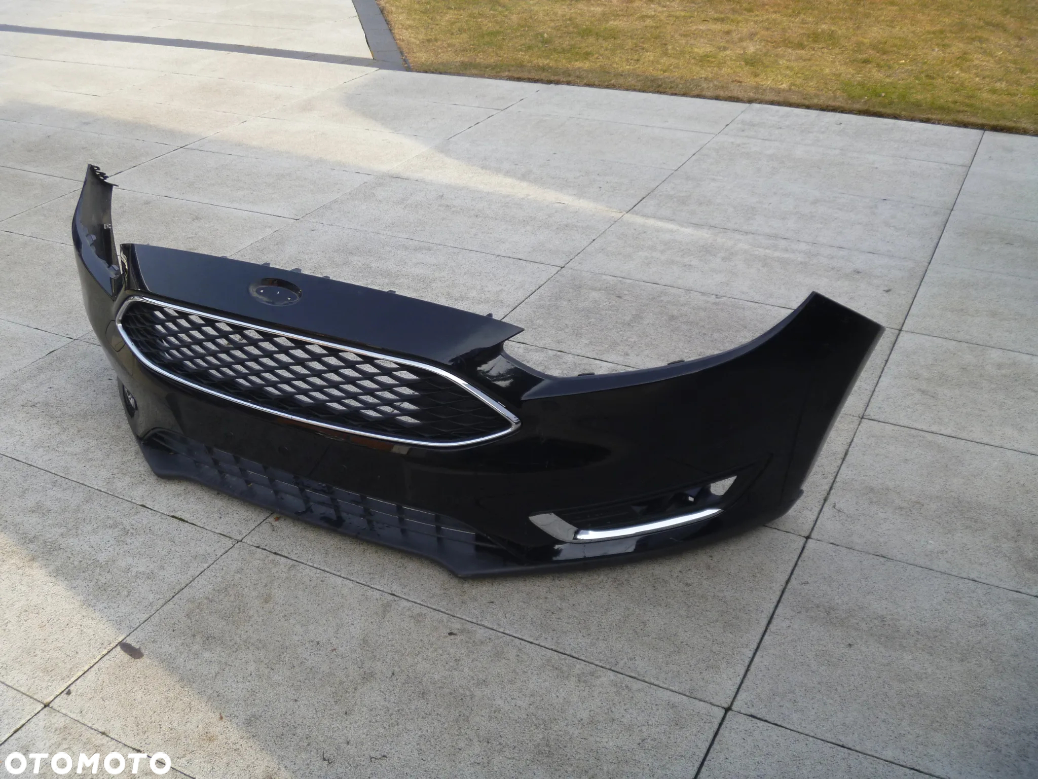 FORD FOCUS MK3 LIFT ZDERZAK PRZEDNI ATRAPA KRATKI ORYGINAŁ - 11