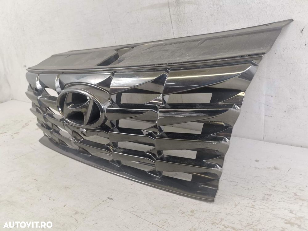 Grila Radiator Hyundai Tucson 4 2020 2021 2022 Originala In Stare Buna - 3