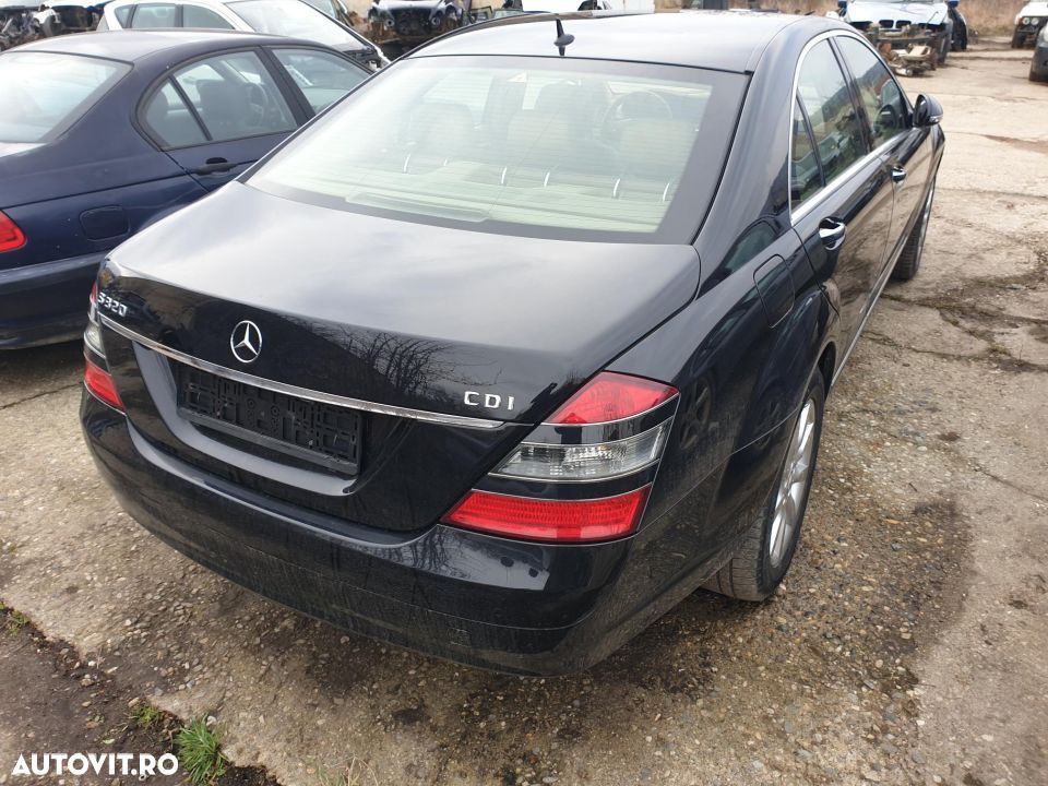 Luneta mercedes s320 cdi s class w221 2007 - 2