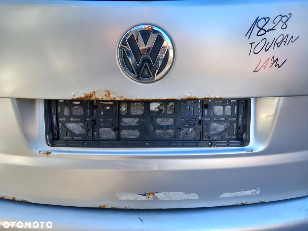 VW TOURAN I LIFT KLAPA BAGAŻNIKA TYLNA TYŁ KOLOR: LA7W - 6