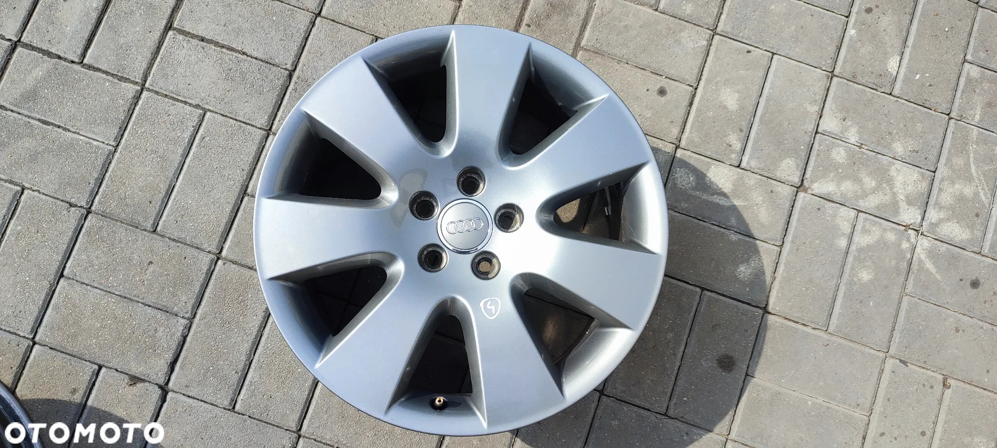 FELGI ALUMINIOWE 5x112 8Jx18 CALI ET48 fi 57.1 AUDI A4 A6 A8  VW SEAT SKODA KOMPLET 4 SZTUKI - 6