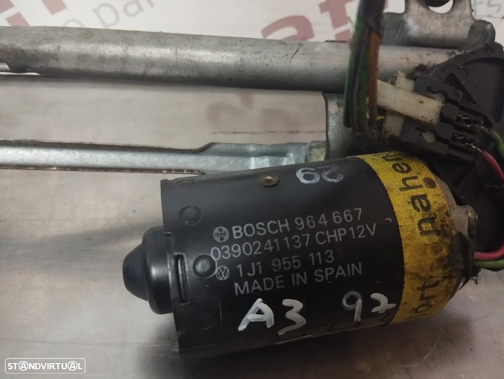 MOTOR / SISTEMA LIMPA VIDROS AUDI A3 8L MK1 - REF. 1J1955113 1J0955325A - 2