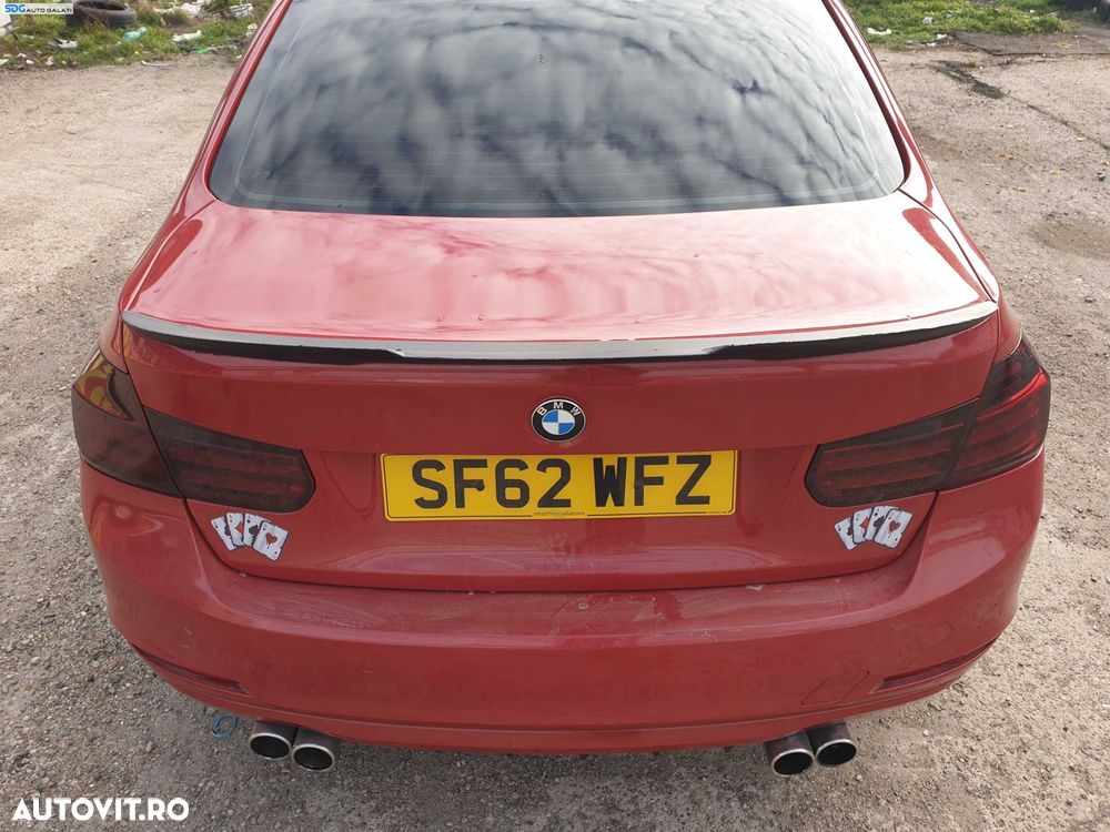 Capota Portbagaj Dezechipat BMW Seria 3 F30 Sedan Berlina NFL Non Facelift 2011 - 2014 Culoare A75 Melbourne Red Metallic [K1131] - 2