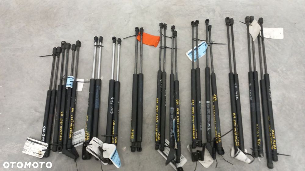 MAZDA NISSAN MITSUBISHI SIŁOWNIKI MASKI PRZÓD, KLAPY TYŁ HB SEDAN KOMBI + TIR - 4