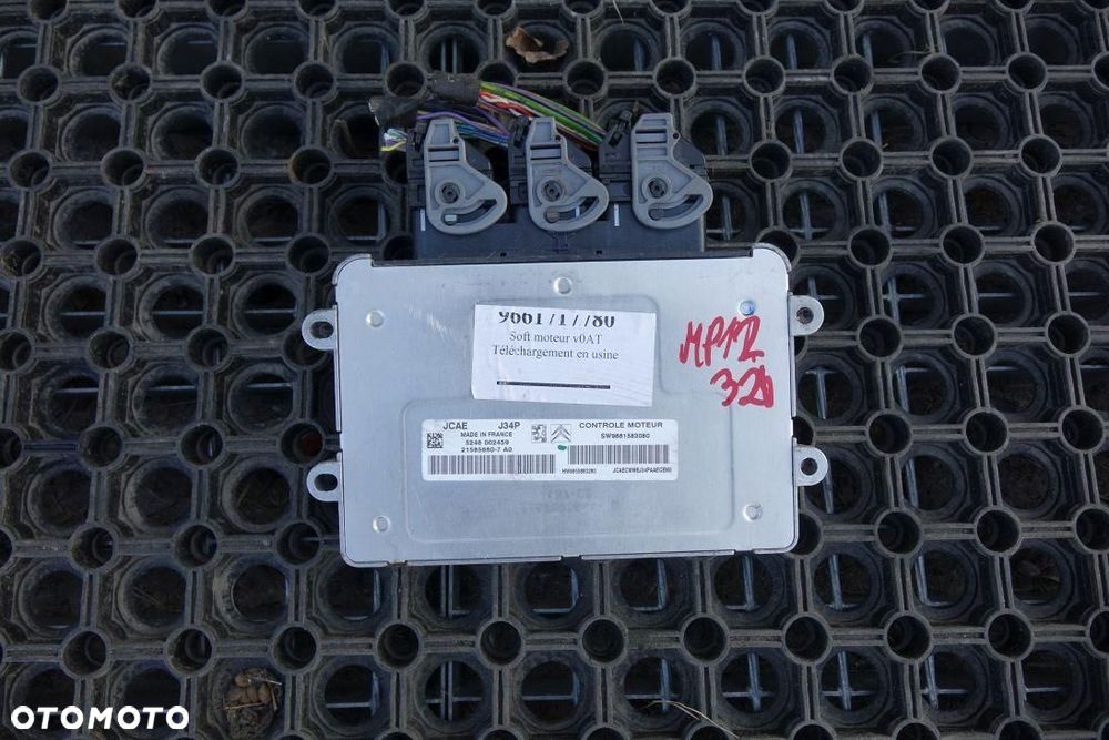 STEROWNIK SILNIKA KOMPUTER ECU PEUGEOT 1007 SW9661583080 - 1