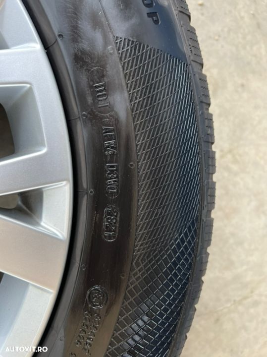 vând set jante originale Volkswagen Tuareg pe 18” cu anvelope de iarnă - 10