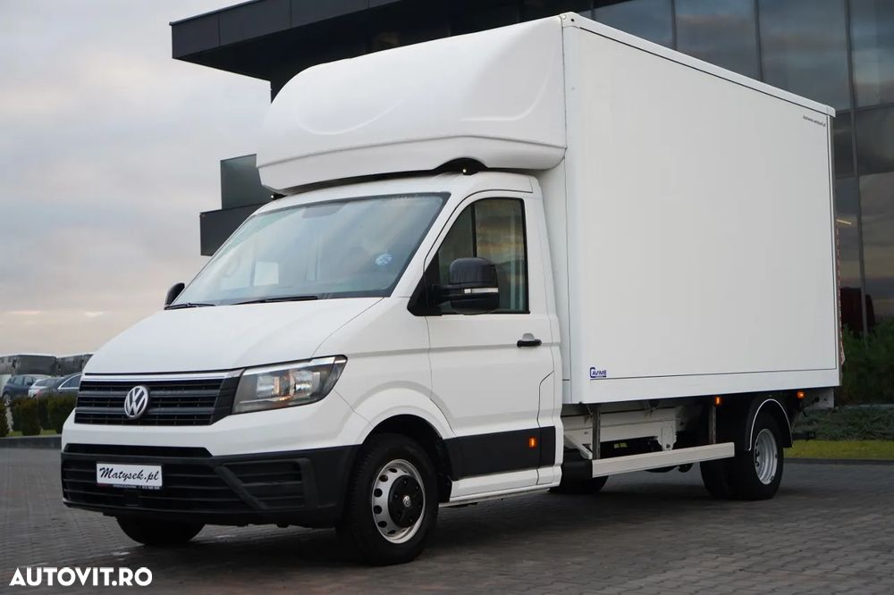 Volkswagen CRAFTER / CONTAINER / DHOLLANDIA LIFT / 2019 / TWIN / 3 LOCURI / - 3