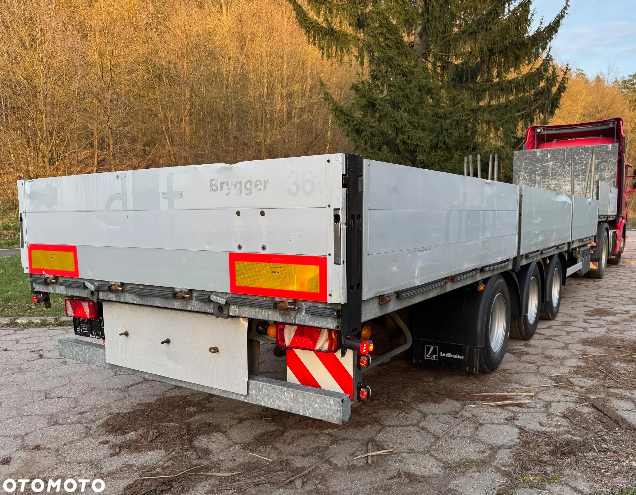 LeciTrailer tiefbett, sprowadzona - 3