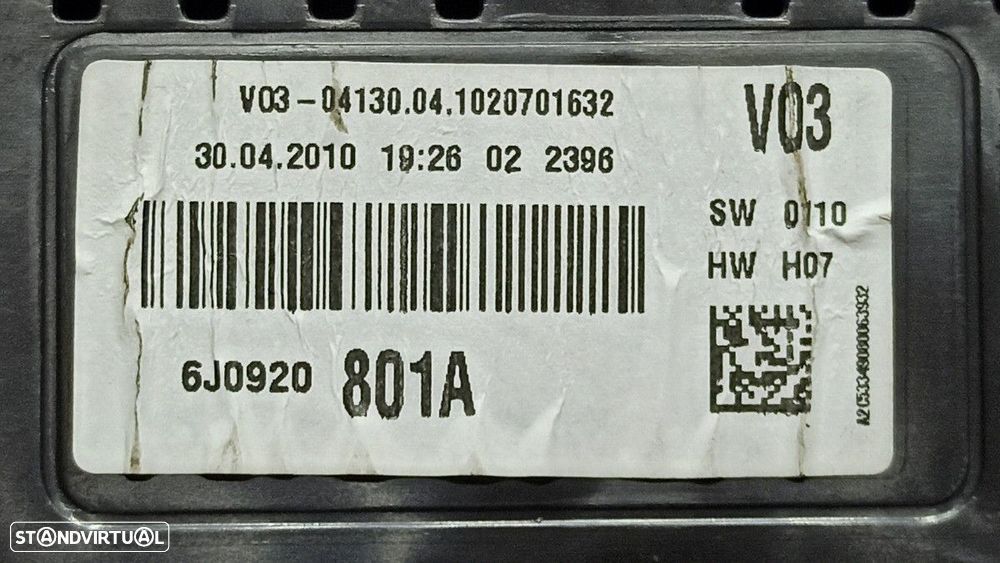 QUADRANTE SEAT IBIZA SC (6J1) REFERENCE - 4