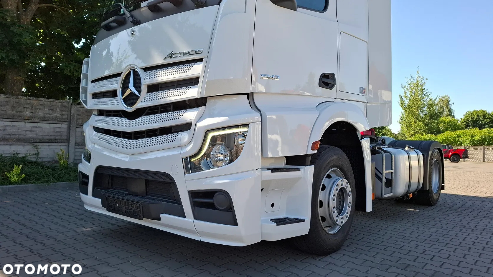 Mercedes-Benz ACTROS 1842 LS  / STANDARD / HYDRAULIKA DO WYWROTU / SALON PL / JAK NOWY / - 6