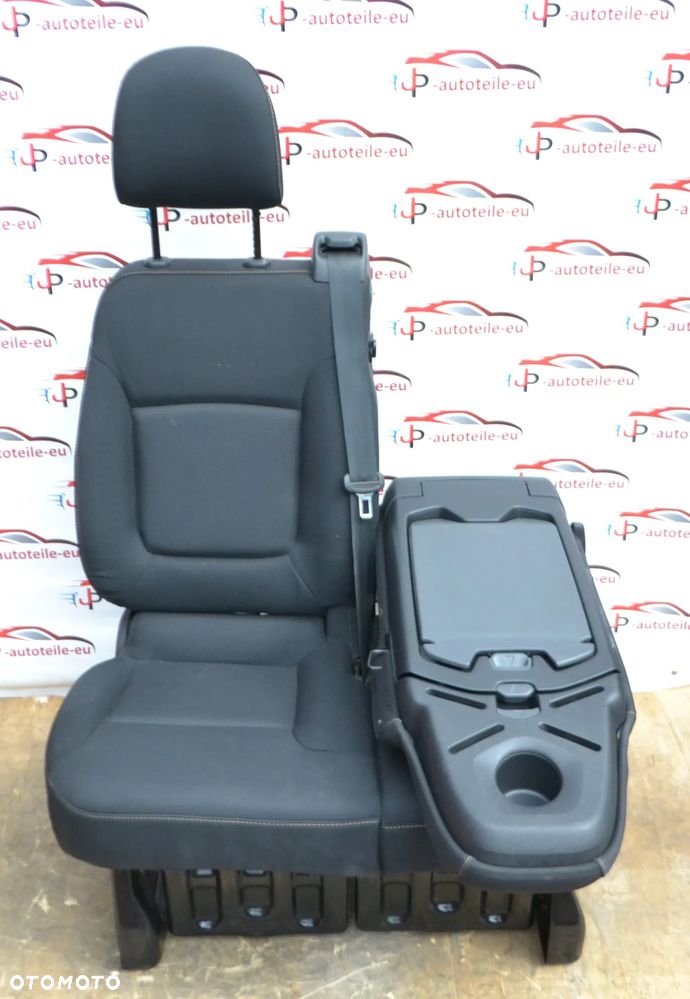 RENAULT TRAFIC 3 III 4 IV fotel lewy kierowcy Fotele Prawy Lewy Pasazera Ławka Lawka Kanapa Dwójka - 1
