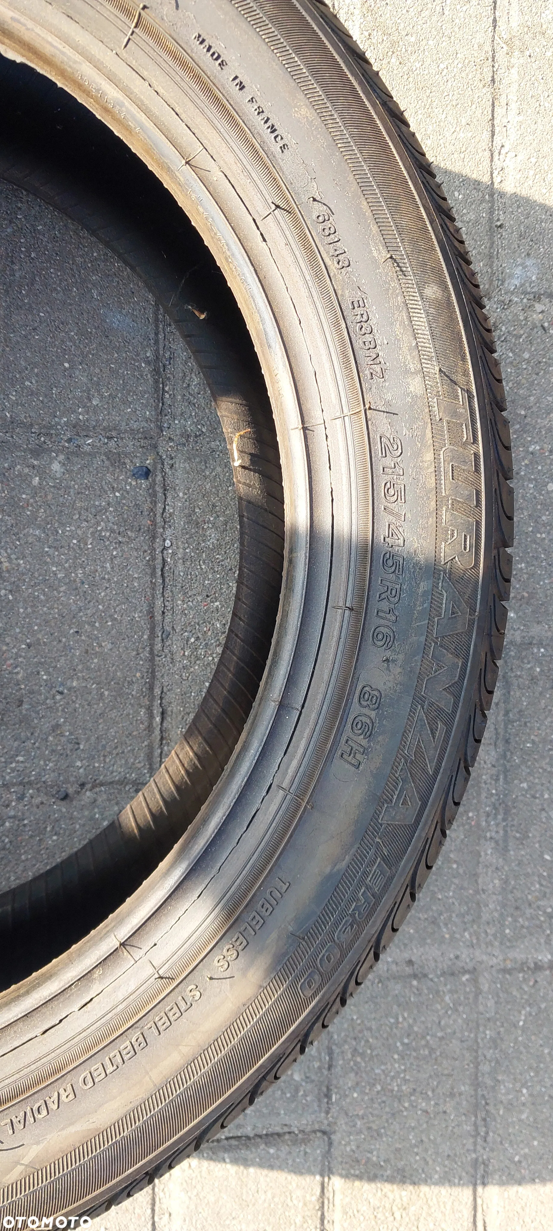 Komplet nowych opon 215/45R16 BRIDGESTONE CENA ZA KOMPLET - 4