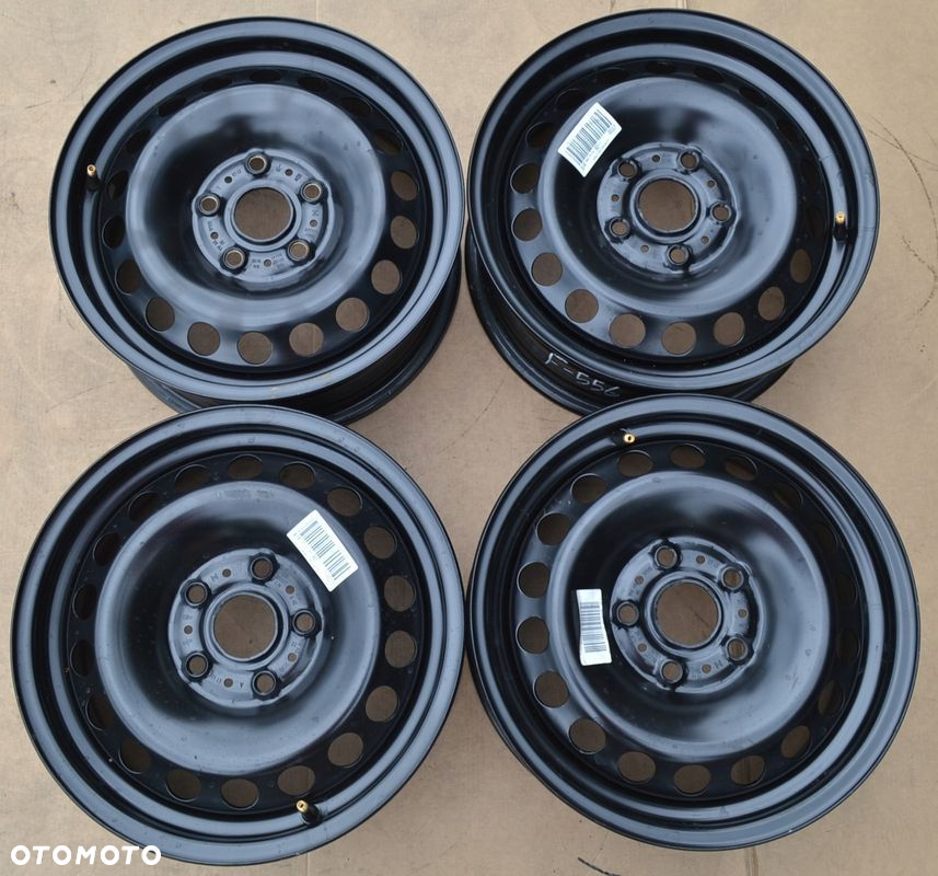 FELGI STALOWE VW SKODA SEAT 5x112 6J15 ET 43 x4szt F-556 - 2