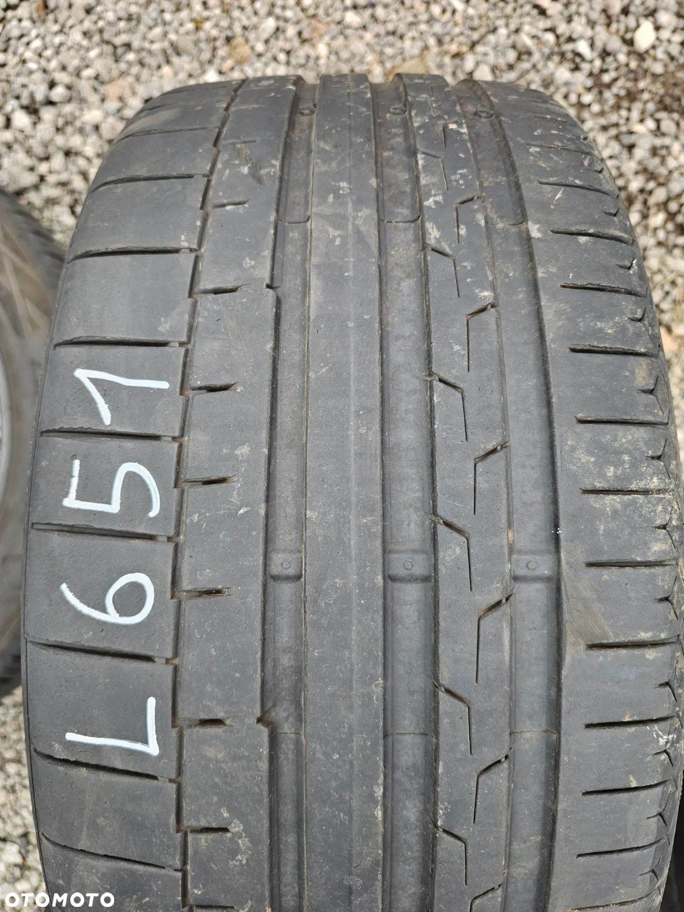 CONTINENTAL 245/35R20 95Y SPORTCONTACT 6 SSR (ZR) (1szt.) (1x5,0) (DOT: 1x3721) L651 - 1