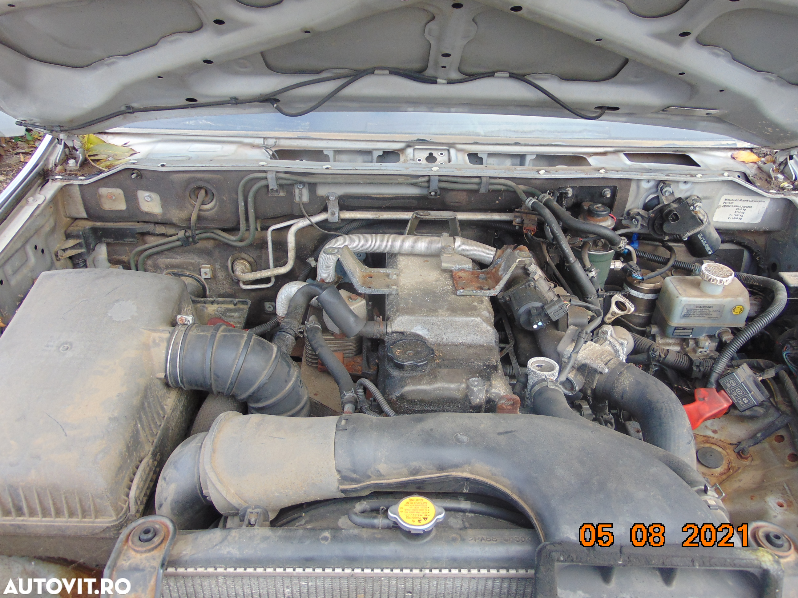 Motoras Aeroterma mitsubishi Pajero 2004 3,2 - 5