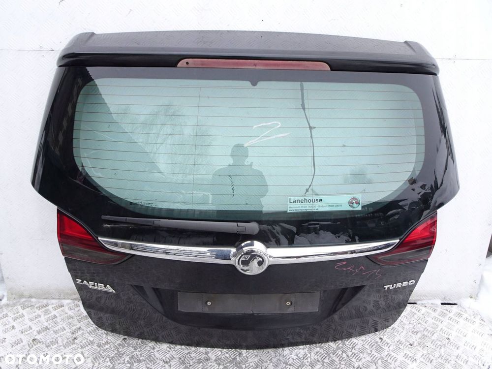 klapa tył kpl. opel zafira c 01q - 2