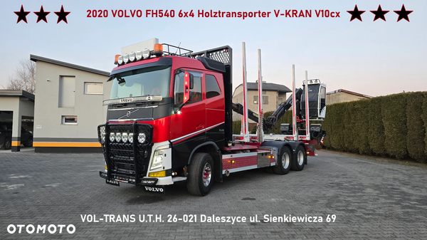 Volvo FH4 540 6x4 HolzTransporter V-KRAN V10cx