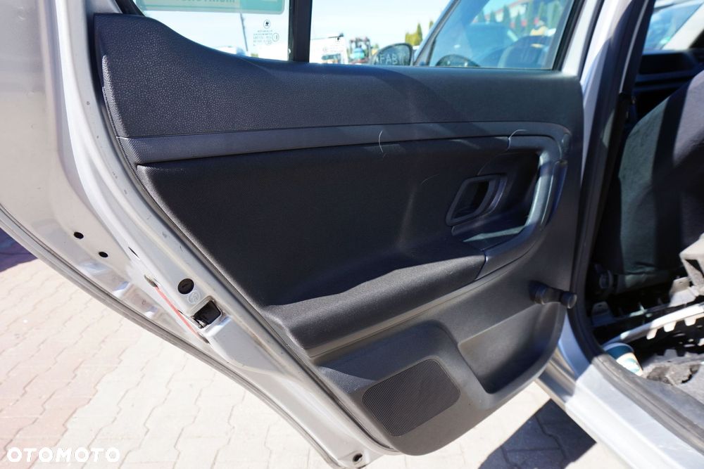 DRZWI TYLNE LEWE FABIA II 545 5D HB 9156  SREBRNY SKODA 2006-2010 - 9
