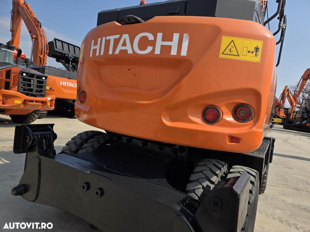 Hitachi PE ROTI 17t, ZX145W-6, 2018, 4.379h, LAMA SI CALE, 3 BRATE EXCAVARE, ad sapare 6m, latime 2,5m, inst picon+rotire, cupa EXCAVARE NOUA, cupa TALUZ INCLINABILA, Antifurt, 3 camere, consum mediu 8,6l/h, posibil leasing 3 ani, CA NOU, PROMOTIE 91.900 EUR - 19