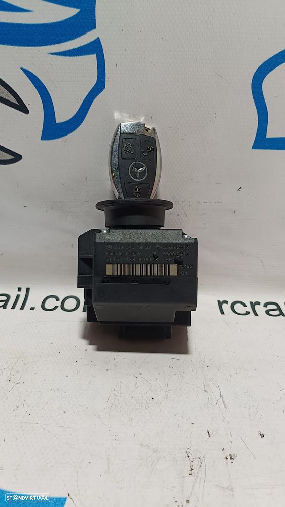 .CANHAO INGNIÇÃO CHAVE MERCEDES BENZ CLASS CLK C209 W209 A2095451908 2095451908 FECHADURA SWITCH COMUTADOR - 4