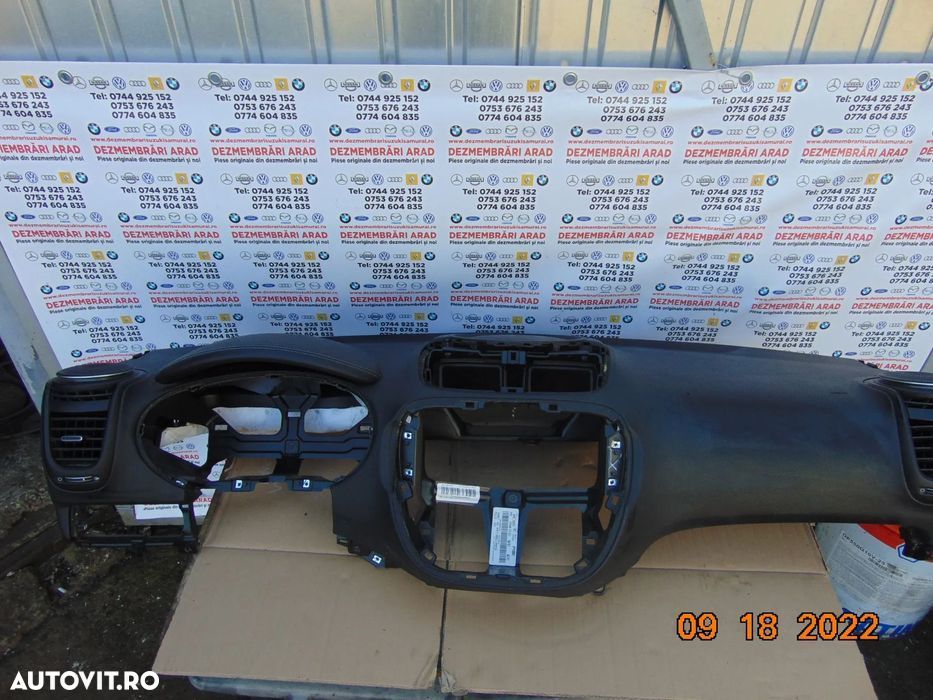 Plansa Bord Kia Soul 2013-2021 kit airbag sofer pasager modul airbag-u - 2