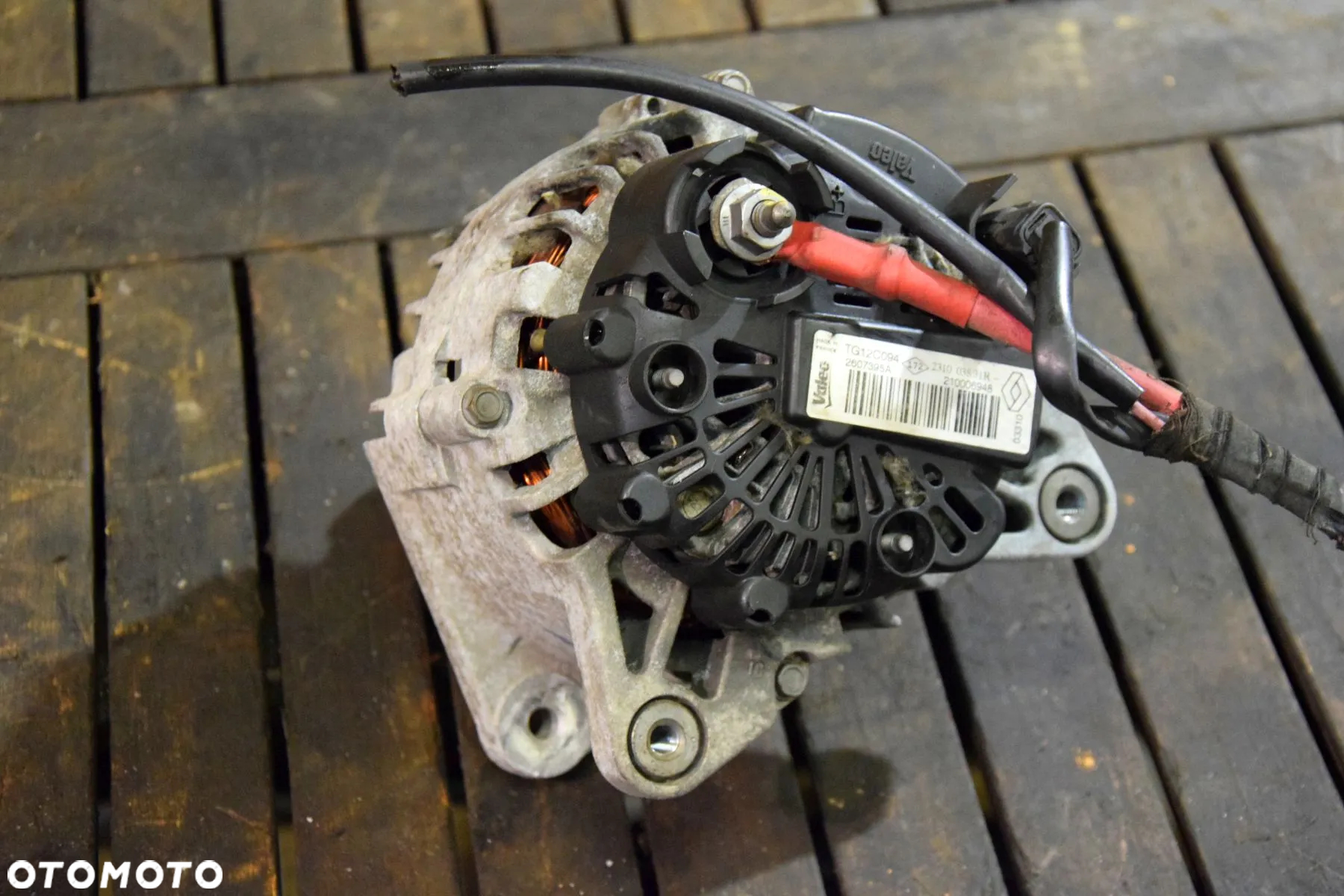 Dacia Sandero Logan Duster 1.5 DCI Alternator 231003831R 210006948 2607395A TG12C094 - 4